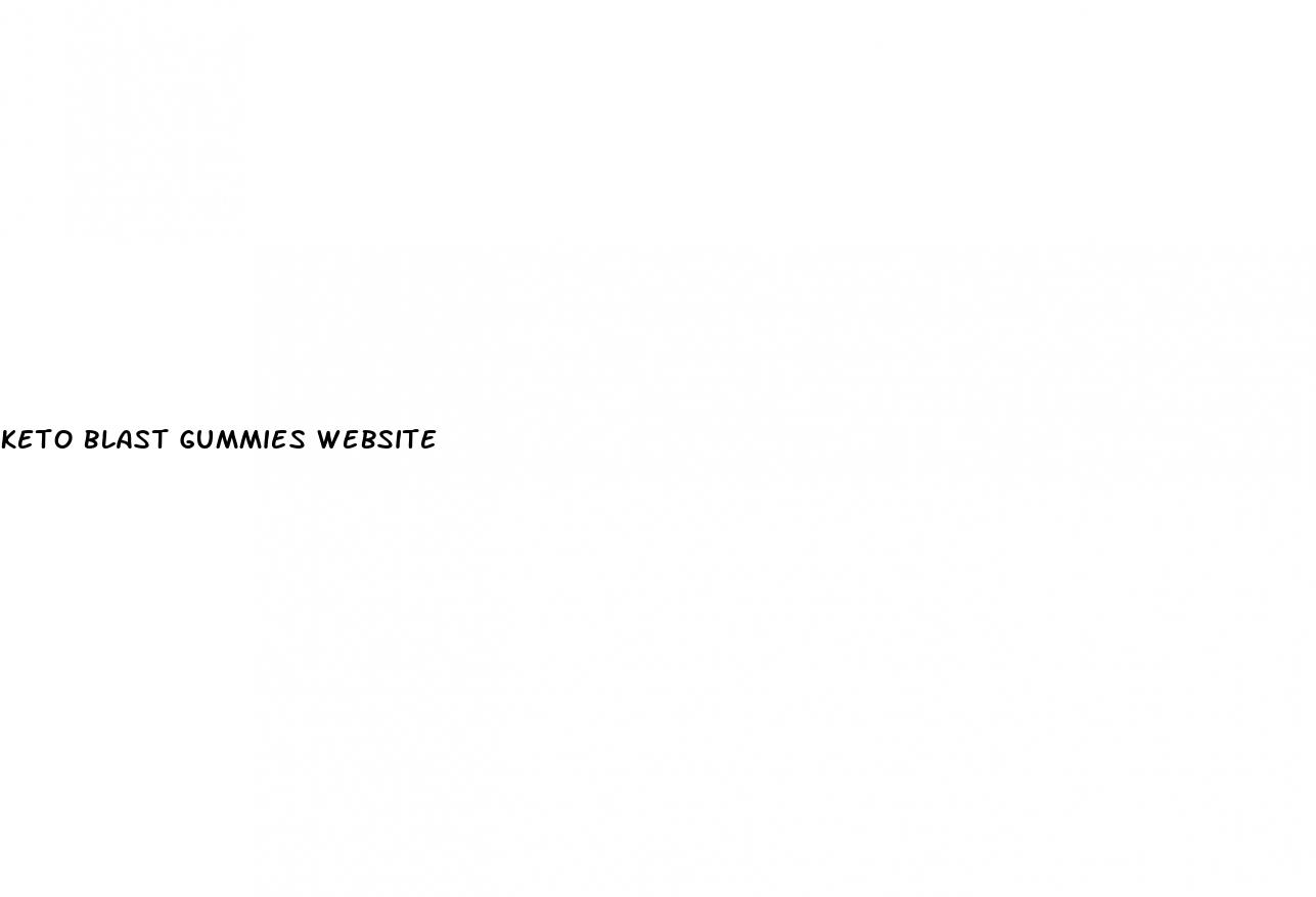 keto blast gummies website