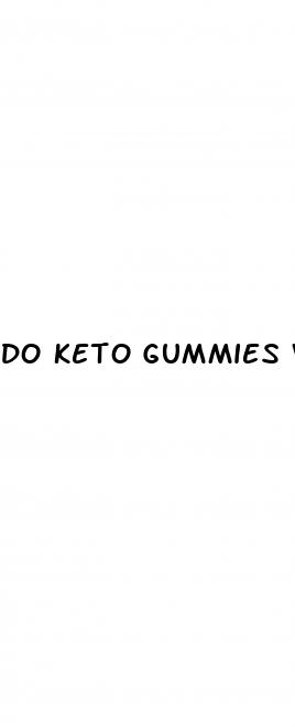 do keto gummies work webmd