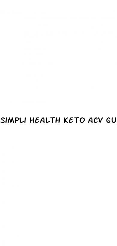 simpli health keto acv gummies reviews