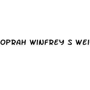oprah winfrey s weight loss program