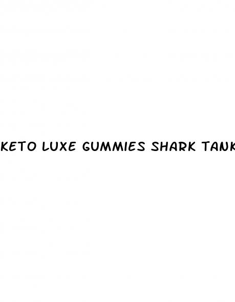 keto luxe gummies shark tank episode