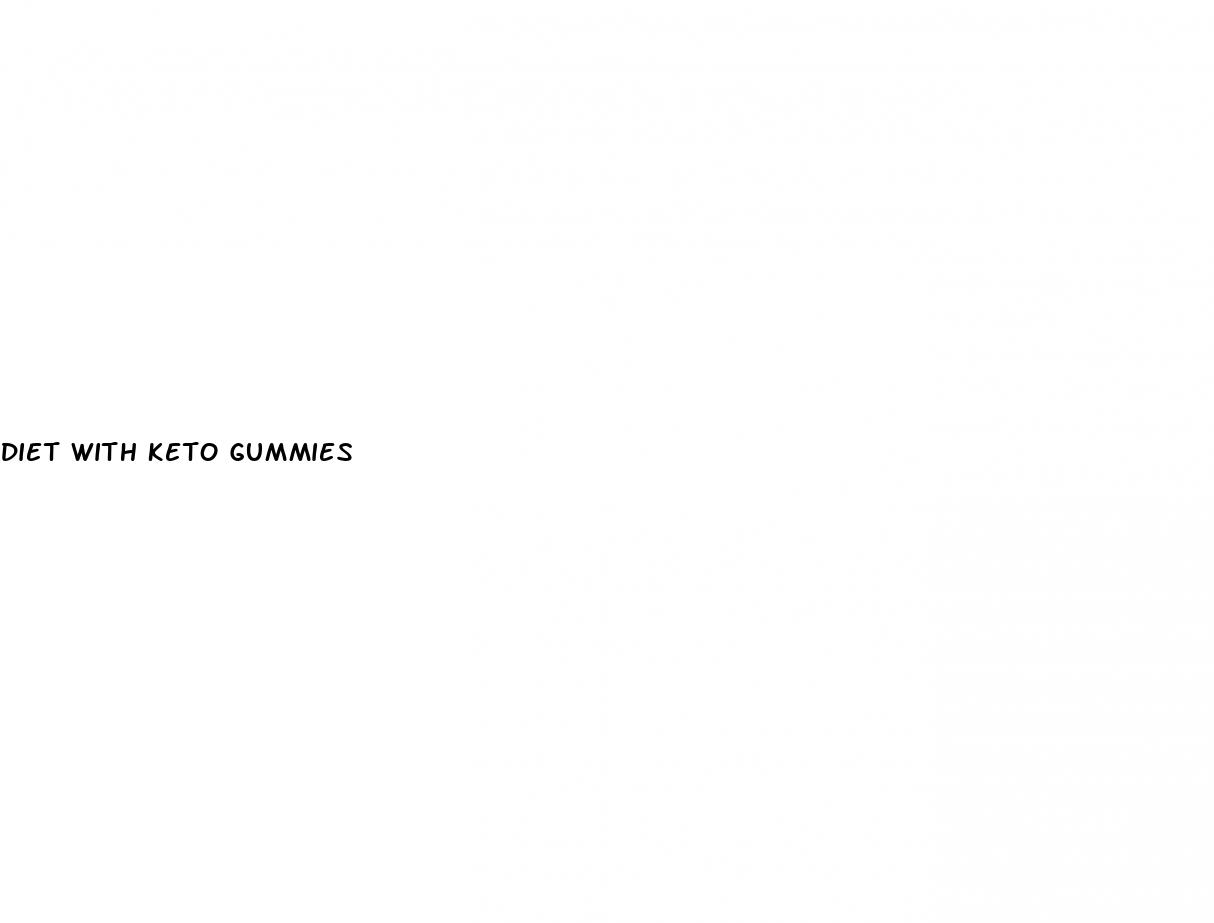 diet with keto gummies