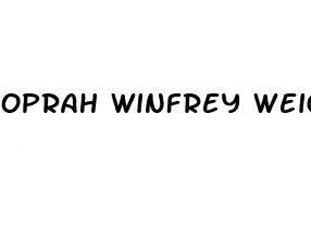 oprah winfrey weight loss timeline