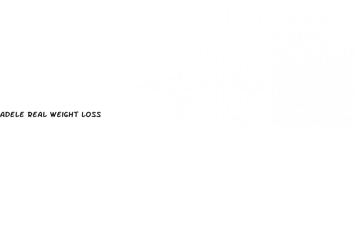 adele real weight loss