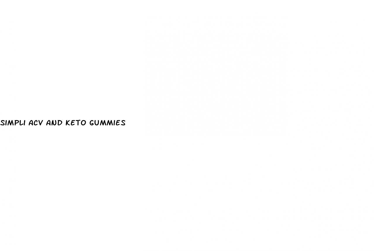 simpli acv and keto gummies