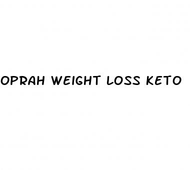 oprah weight loss keto