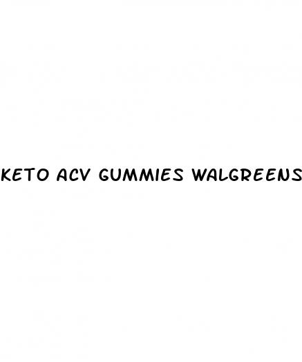 keto acv gummies walgreens