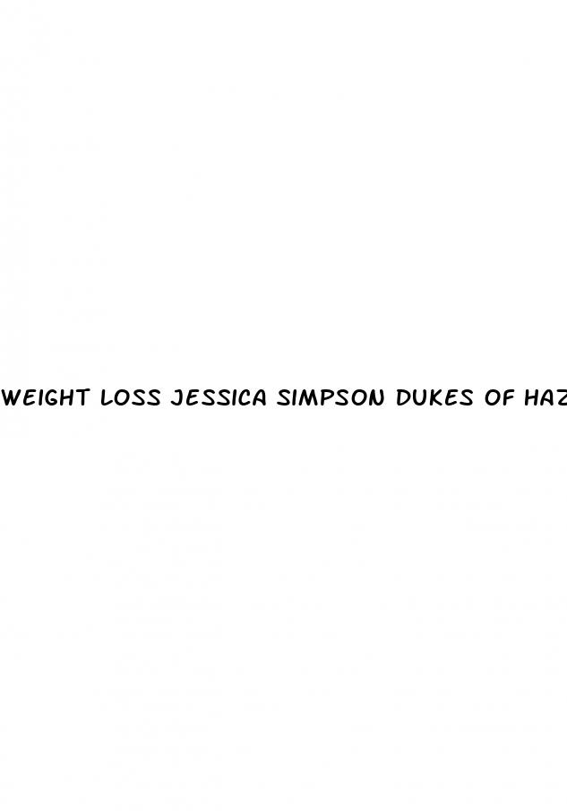 weight loss jessica simpson dukes of hazzard