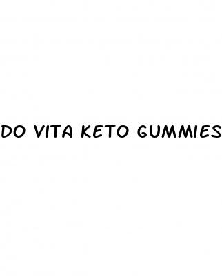 do vita keto gummies work