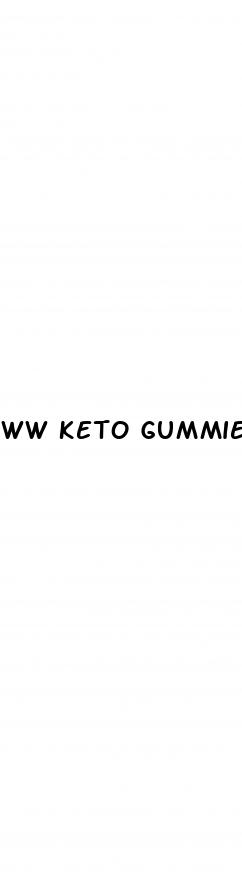 ww keto gummies