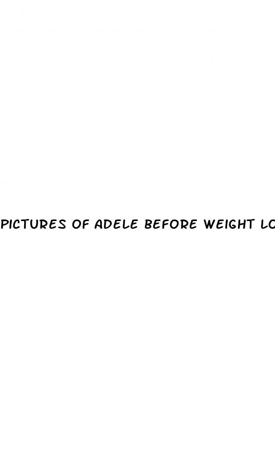 pictures of adele before weight loss