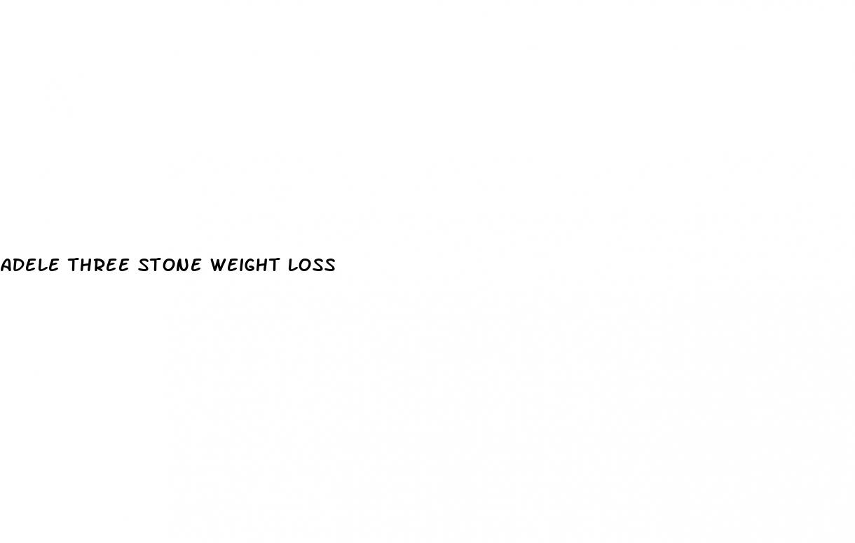 adele three stone weight loss
