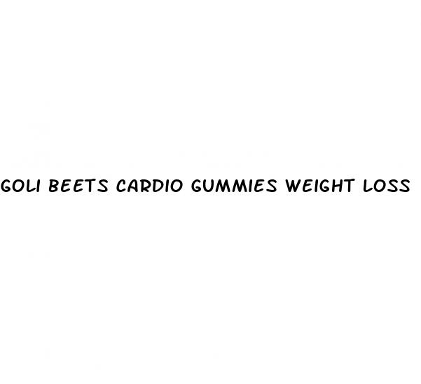 goli beets cardio gummies weight loss
