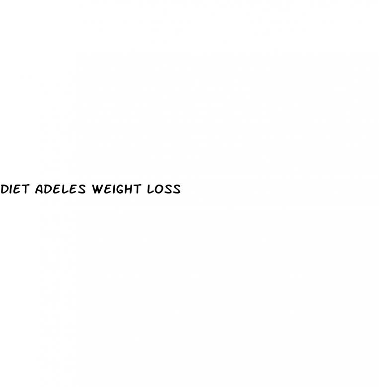 diet adeles weight loss