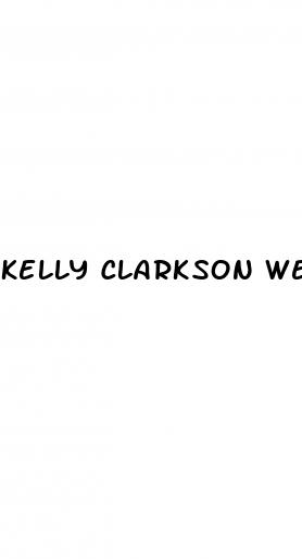 kelly clarkson weight loss legit
