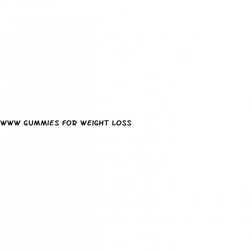 www gummies for weight loss