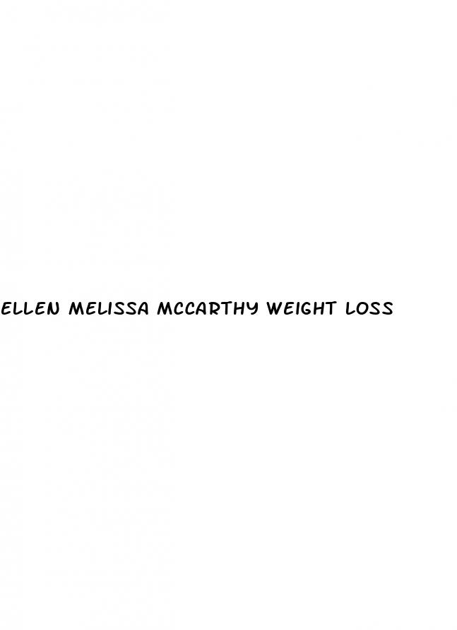 ellen melissa mccarthy weight loss
