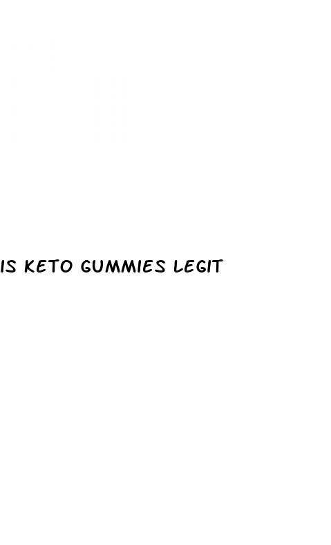 is keto gummies legit