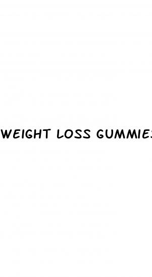 weight loss gummies weight watchers