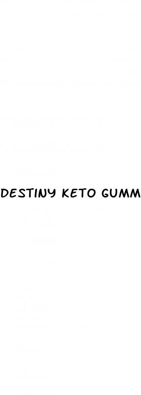 destiny keto gummies reba
