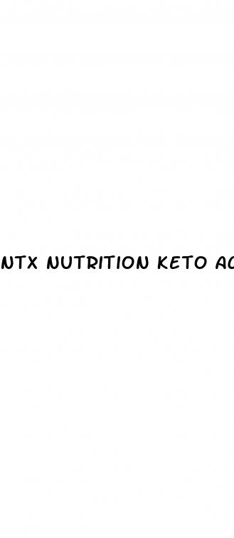 ntx nutrition keto acv gummies