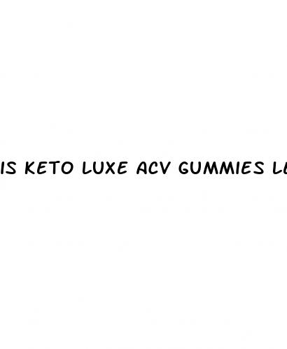 is keto luxe acv gummies legit