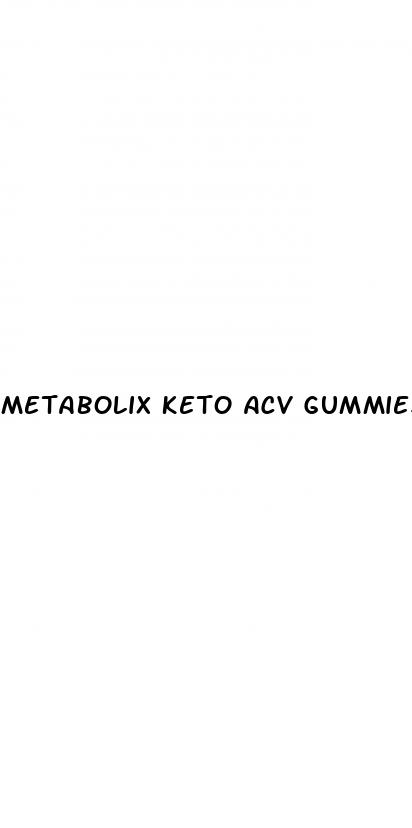 metabolix keto acv gummies ingredients list