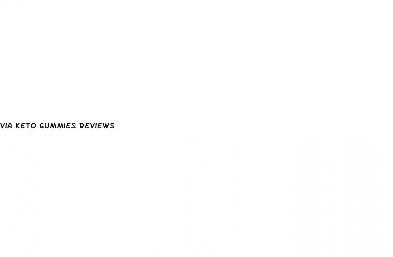 via keto gummies reviews