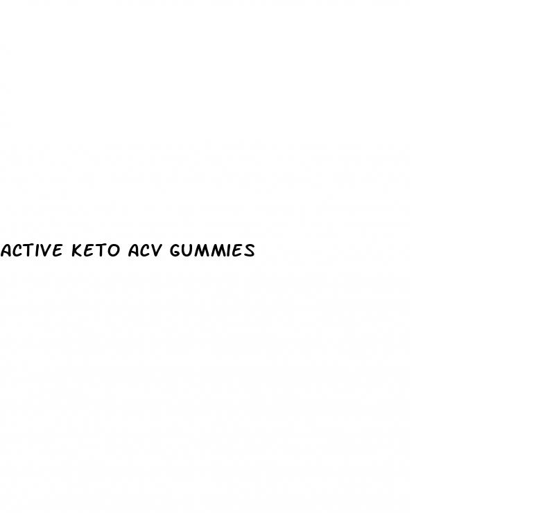 active keto acv gummies