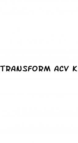 transform acv keto gummies reviews