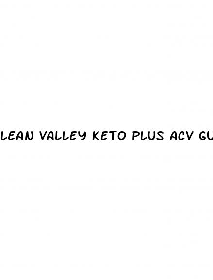 lean valley keto plus acv gummies