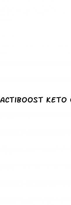 actiboost keto gummies