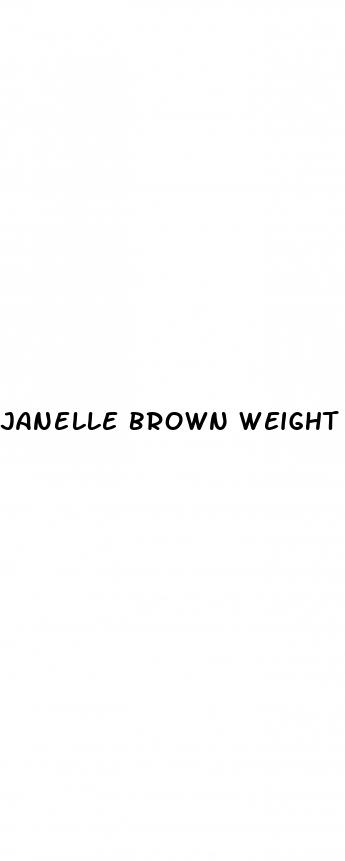 janelle brown weight loss plan