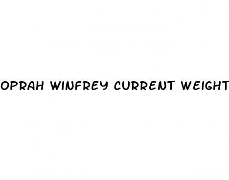 oprah winfrey current weight loss