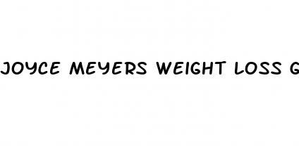joyce meyers weight loss gummies