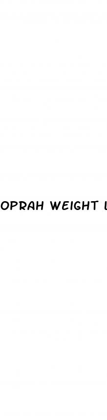 oprah weight loss drink
