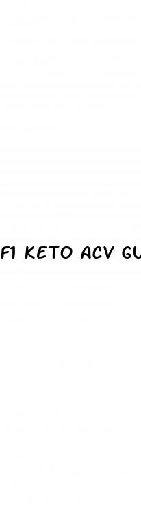 f1 keto acv gummies review