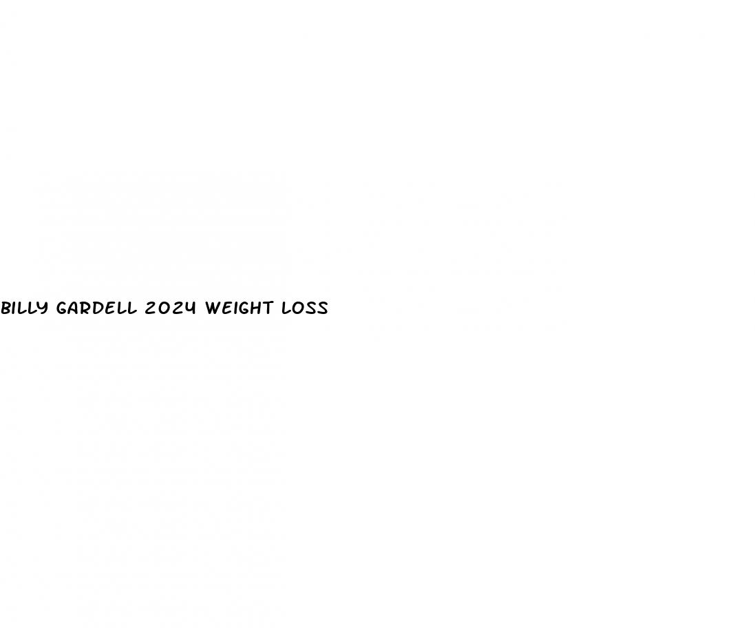 billy gardell 2024 weight loss