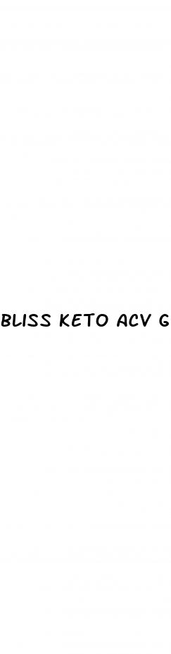 bliss keto acv gummies amazon reviews
