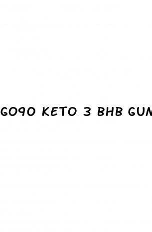 go90 keto 3 bhb gummies