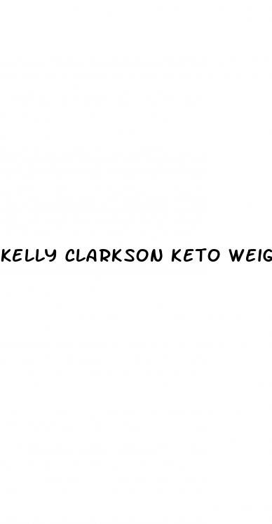 kelly clarkson keto weight loss