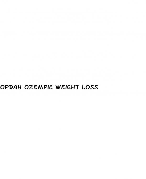 oprah ozempic weight loss
