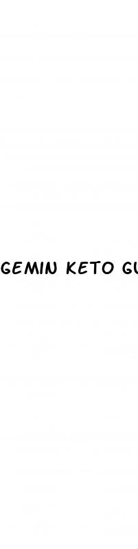 gemin keto gummies
