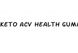 keto acv health gummies