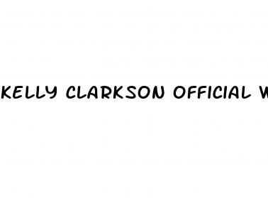 kelly clarkson official weight loss