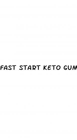 fast start keto gummies review