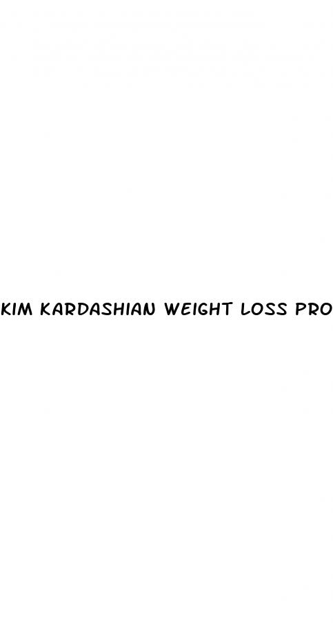 kim kardashian weight loss products