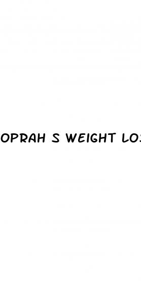 oprah s weight loss drink