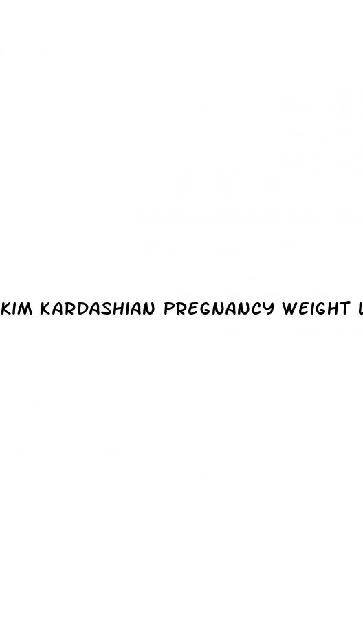 kim kardashian pregnancy weight loss