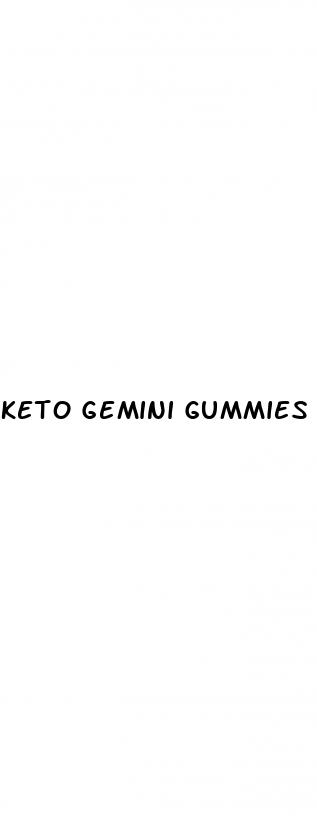 keto gemini gummies